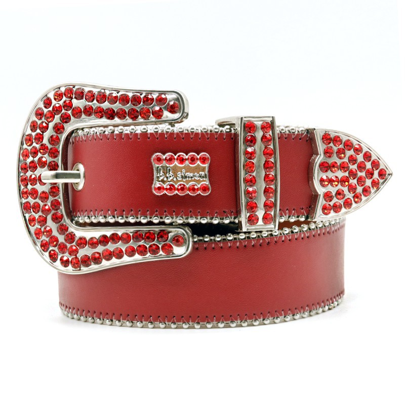 mylight Riveted men's and women's belt waistline inlaid with rhinestone plain waistband zinc alloy needle buckle for personalized hip-hop punk style