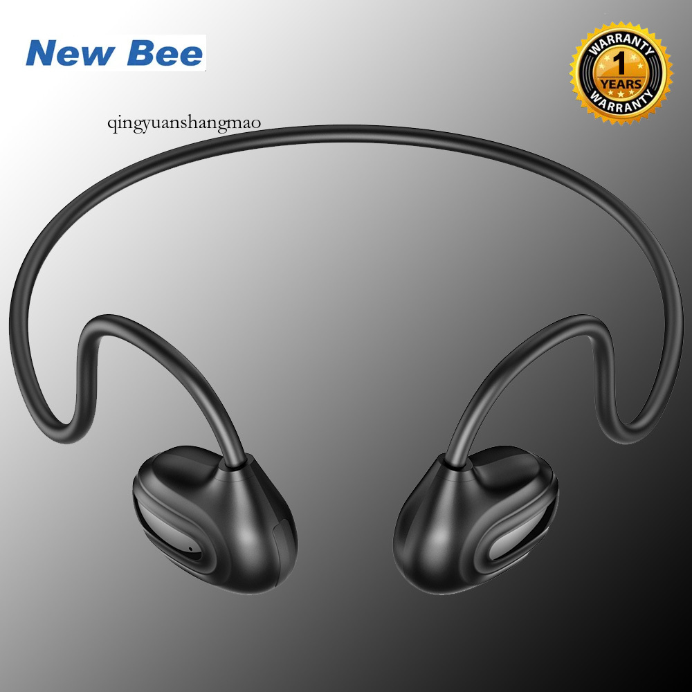 New Bee H2 không khí dẫn truyền âm thanh qua xương Tai nghe bluetooth v5.3 enc cổ gắn tai nghe chạy thể thao Tai nghe không dây pin dài qingyuanshangmao-cb