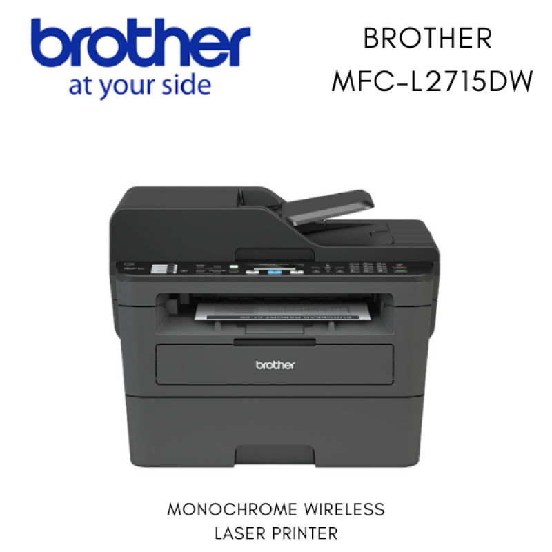 Brother Printer MFC-L2715DW Multi function Mono Laser Printer Wireless MFCL2715DW L2715DW L2715 2715DW 2715 Singapore
