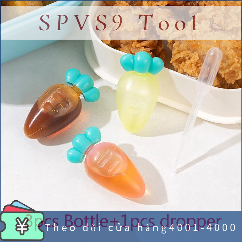 SPVS9 Bình bóp gia vị Mini bình bóp sốt cà chua salad