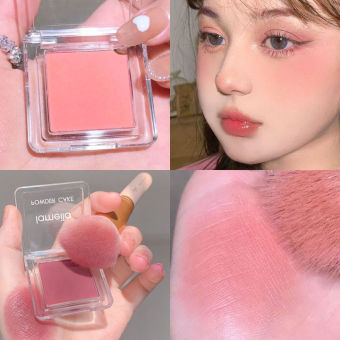 Má hồng 1 ô VUÔNG Lameila, chất phấn mịn lì, lên màu chuẩn