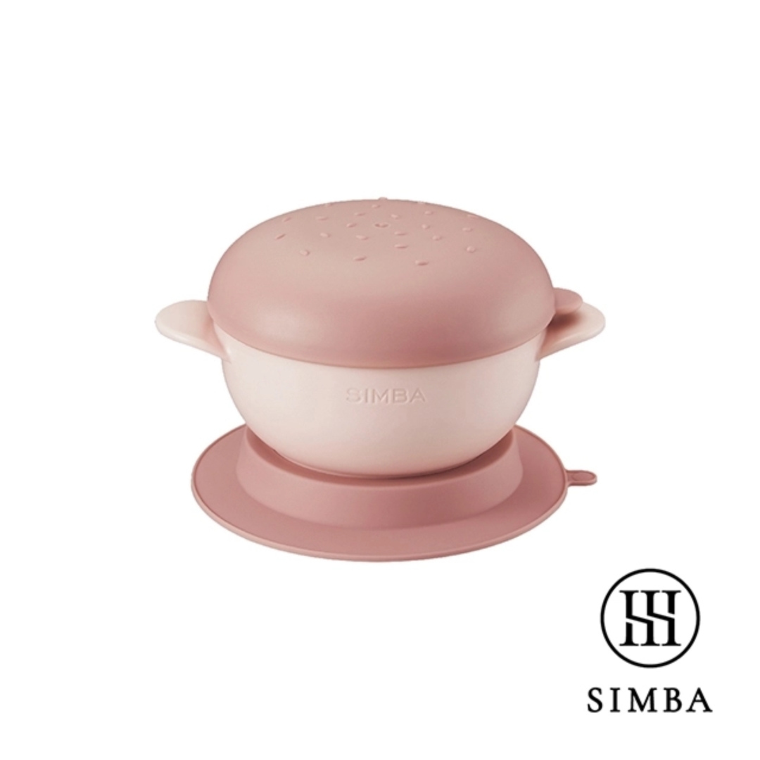 Simba It’s Yummy Burger Silicone Suction Bowl