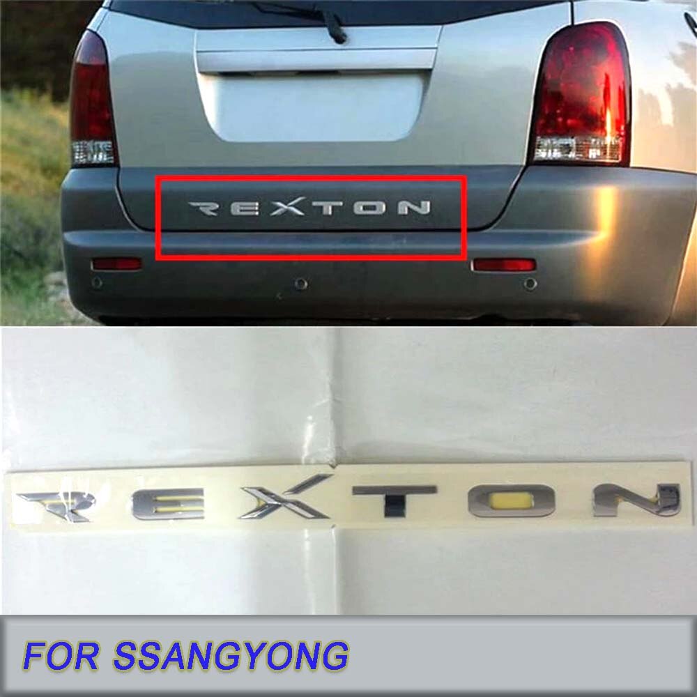 Genuine Rear Trunk Rear Door Logo Emblem For Ssangyong REXTON 2006