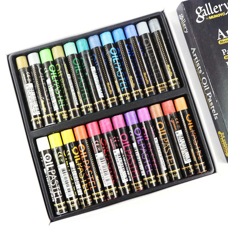 DELGREEN ARTIST GRADE Soft Solid Gouache Paint Sticks/Pastels/Crayons  Basic/Macaron 12/18 Colors Drawing Safe Non-toxic Pastels
