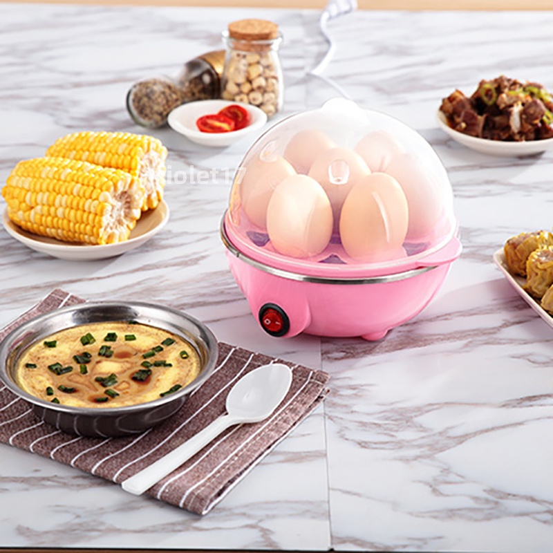 Máy Hấp Trứng Loại Nhỏ Gia Đình Tự Động Ngắt Điện, Máy Chiên Trứng Luộc Đa Năng, Máy Bán Buôn Sữa Trứng