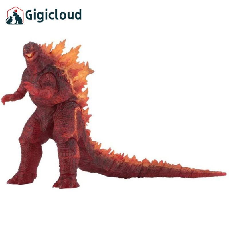 Gigicloud 18cm Burning Godzilla Action Figure Nuclear Godzilla Movie