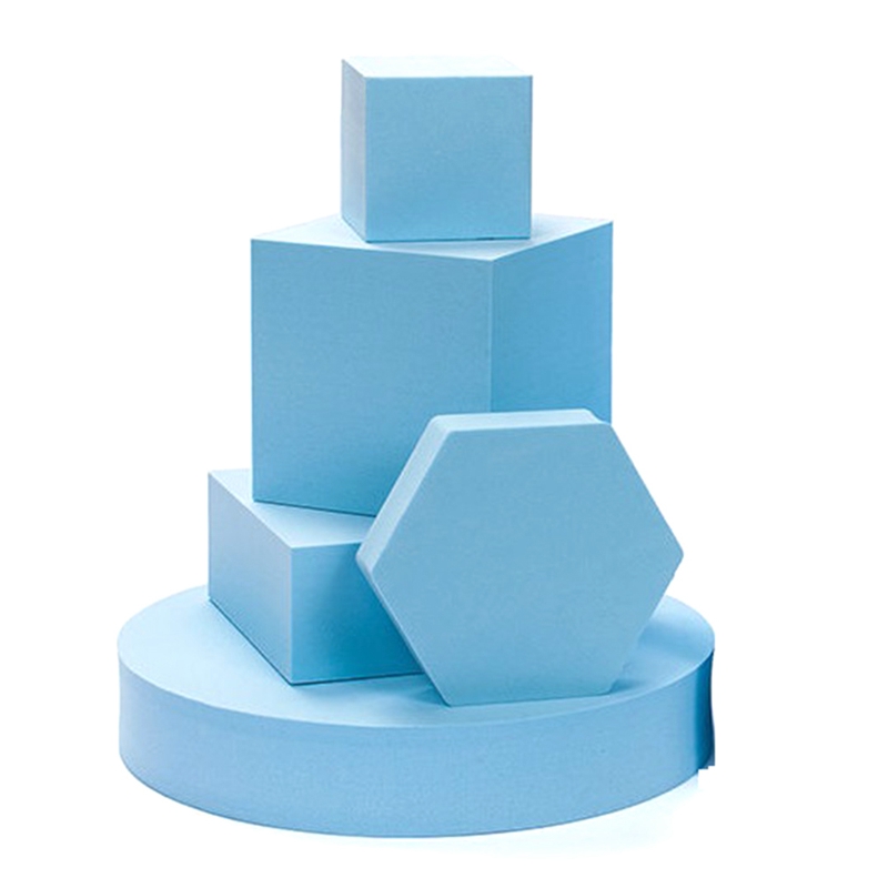 8 Pcs Cosmetics Photo Background Props Foams Geometry Square Photography Decor INS Square Geometry P