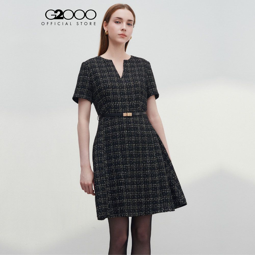 G2000 เดรสสำหรับผู้หญิง ทรง Fit & Flare Shape รุ่น 4623130699 BLACK ราคา 3,290 บาท*ส่งฟรี