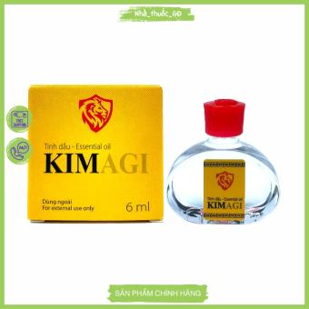 Dầu gió KIM AGI, thoa côn trùng cắn muỗi đốt, xông hơi giải cảm (1 chai 6ml)