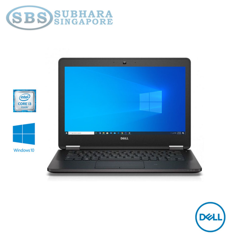 Dell Latitude E7270 12.5inch - i3 6th-Gen 8GB 256GB SSD Ram Windows10 (REFURBISHED)