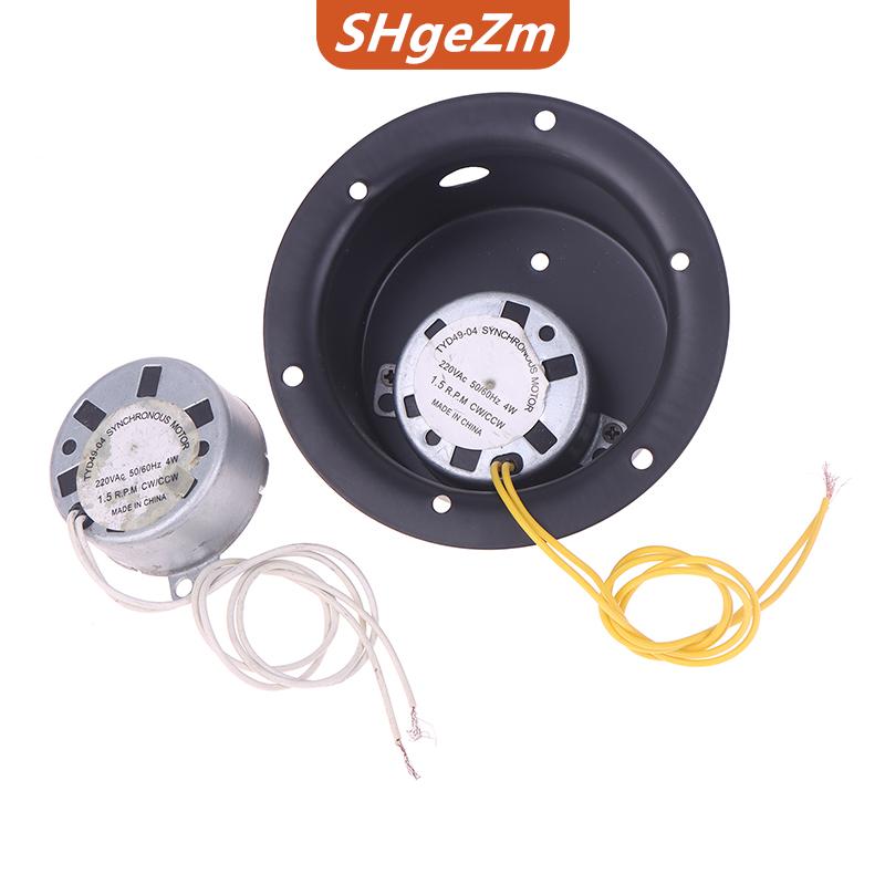 [COD] SHgeZm 1 Piece DIY phụ kiện 1.5 vòng phút 2.5 vòng phút xoay động cơ với bìa cho treo gương Disco bóng DJ KTV Đảng ánh sáng