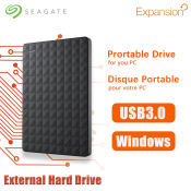 Seagate 2.5" Portable External Hard Drive - 1TB/2TB