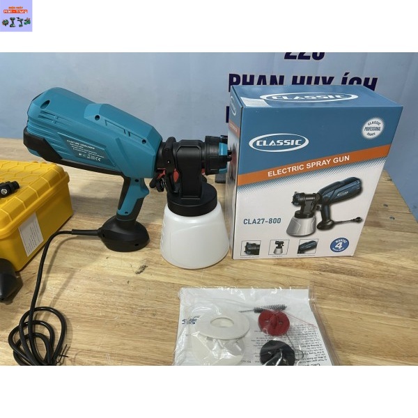 Máy phun sơn Classic CLA 27-800 600W XẢ HÀNG CUỐI NĂM Shop điện máy miền trung