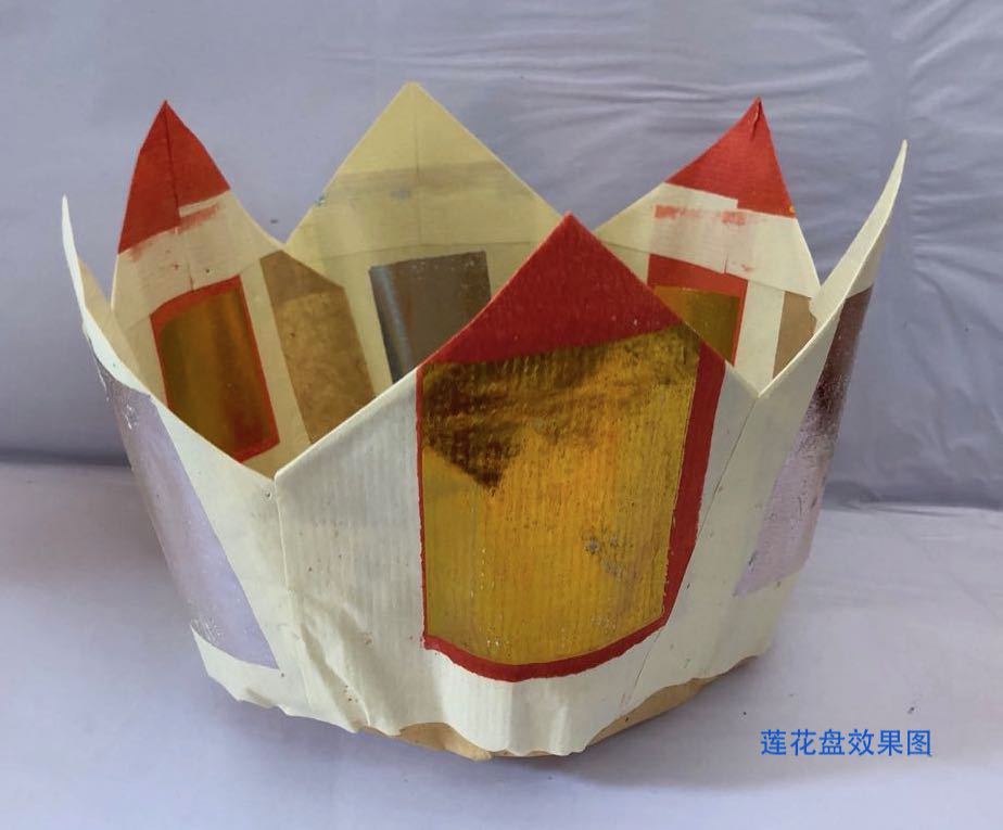Xô vàng hoa sen 100 miếng để đốt tiền giấy Beliefs & Religious Tín ngưỡng & Tôn giáo Nghệ thuật origami Thủ công giấy
