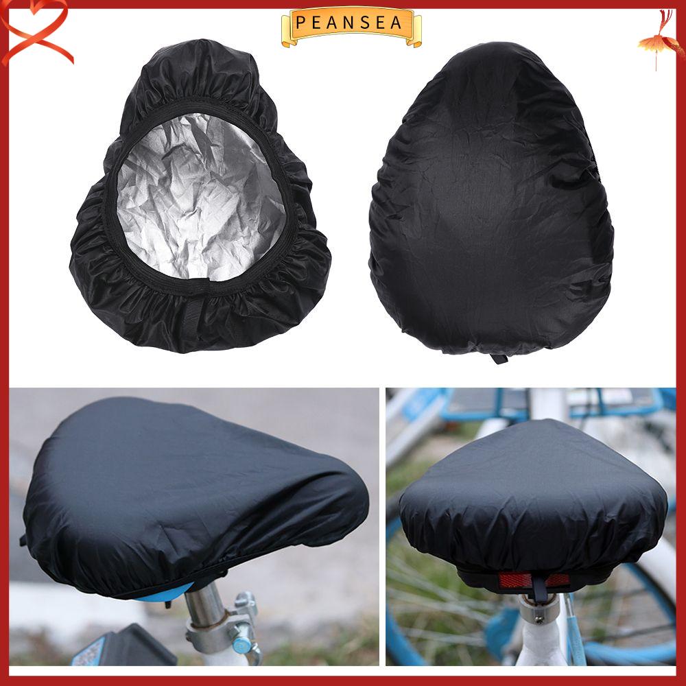 PEANSEA Bảo vệ tia cực tím Xe đạp leo núi Nắp yên xe đạp Chống bụi đàn hồi Che mưa cho ghế xe đạp Chống mưa