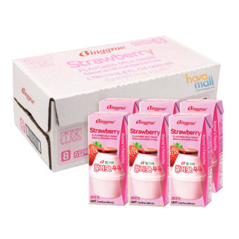 Sữa Tiệt Trùng Binggrae Hộp 200ml | Ktown Market