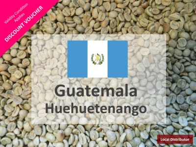 Guatemala Green Coffee Beans, Huehuetenango SHB 1Kg Raw Unroasted
