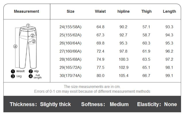 Giordano Women 100% Cotton hidden button straight pants Free Shipping 05414081 · v2