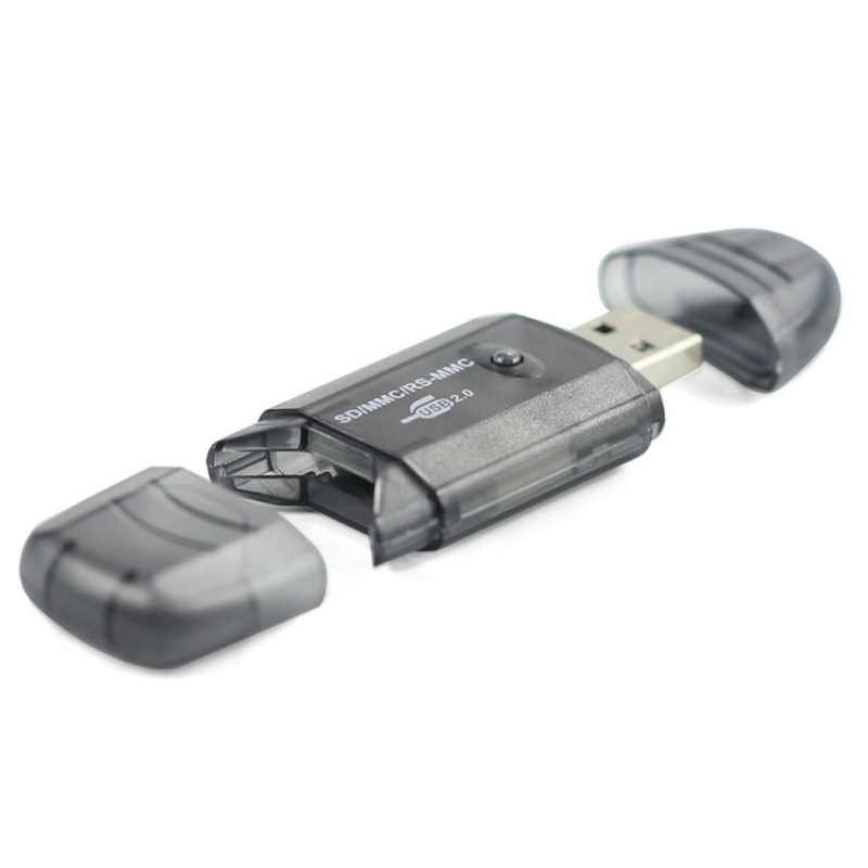 Bảng giá Bộ Chuyển Đổi Đầu Đọc Thẻ Nhớ Điện Thoại Micro-SD Tốc Độ Cao Mini USB 2.0 Cho Máy Tính Phong Vũ