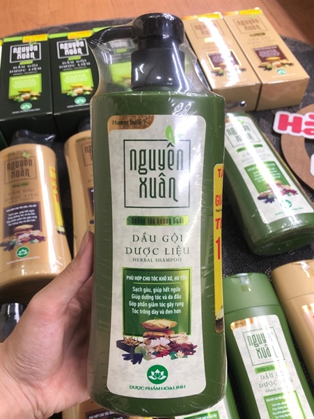 Dầu Gội Nguyên Xuân Dưỡng Tóc Hương Bưởi 450ml – Giảm Rụng Tóc, Kích Thích Mọc Tóc