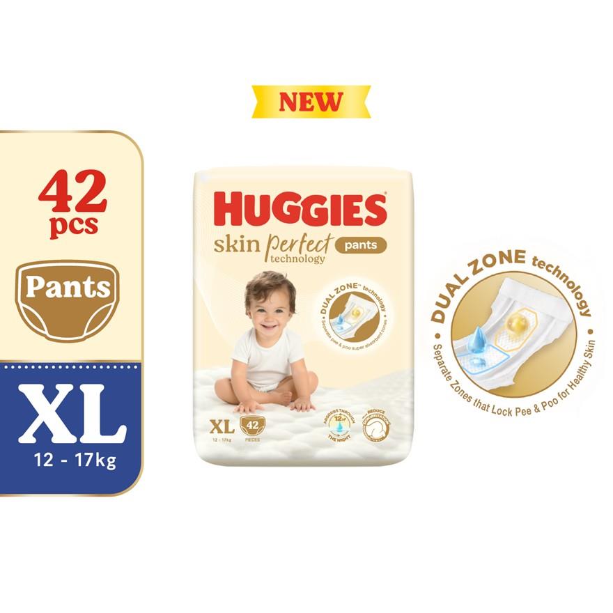 HUGGIES Skin Perfect Pants Diaper XL 42s - Dual Zone Technology For Healthy Skin