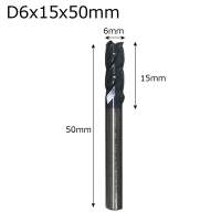 Endmill Cutting 4 Flute Mill 1mm 1.5mm 2mm 2.5mm 3mm 4mm 6mm Alloy Carbide Tungsten Steel Milling Cutter End Mill Metal Cutter