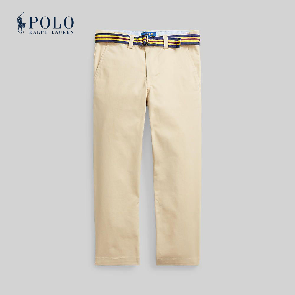 Polo Ralph Lauren Kids Boys Pant-Skinny Fit Flex Abrasion Twill Pant CWPOPNTB4G20084 250 Beige/Khaki ราคา 5,000 บาท*ส่งฟรี