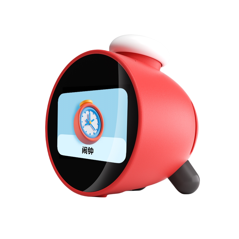 Intelligent Voice Alarm Clock For Children Voice Dialogue Assistant Time Manager Tool White Noise Machine Birthday Christmas Gift