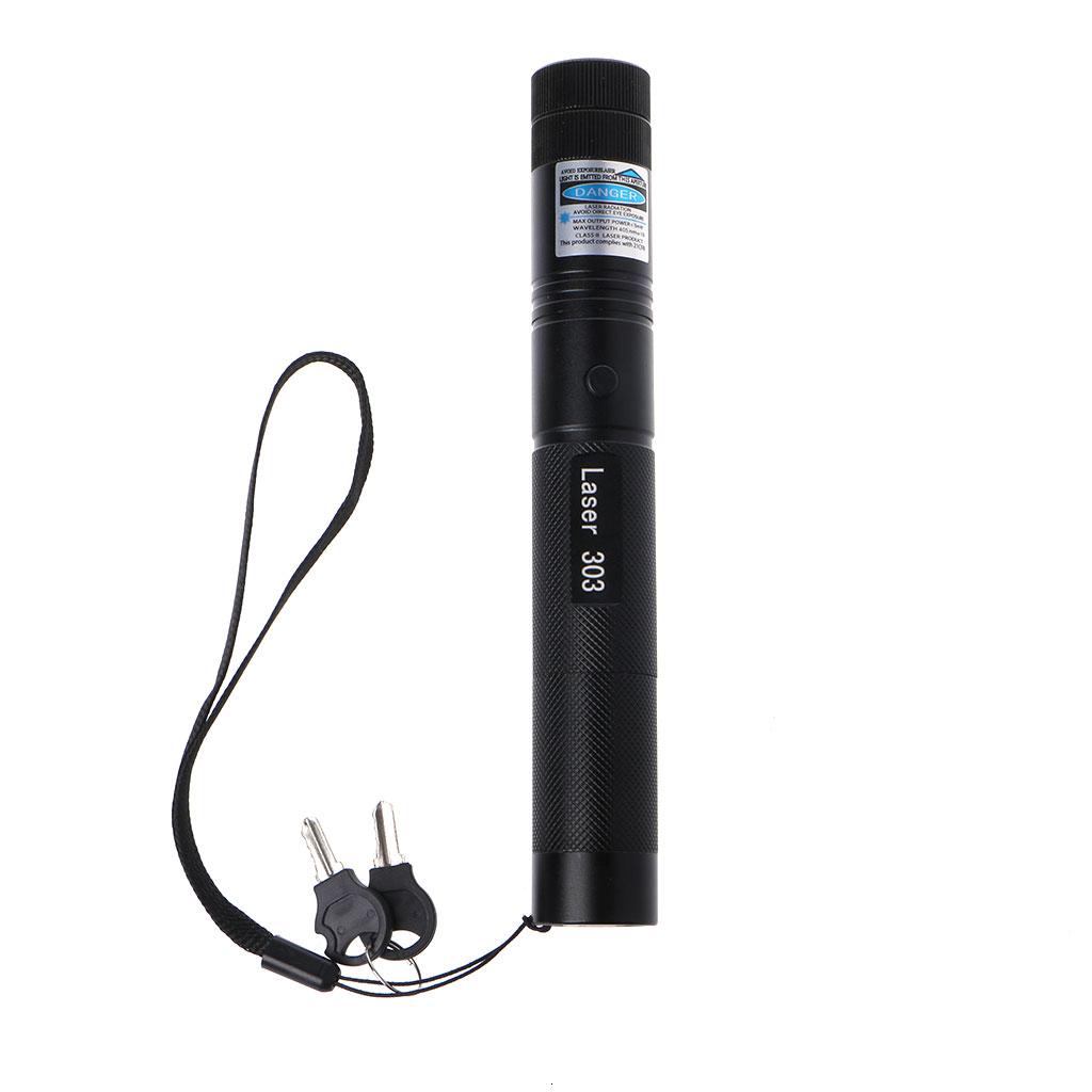 303 con trỏ la-ze bút laserpointerbright chùm tia thấy được 532nm 5mW Đỏ/đèn màu tím