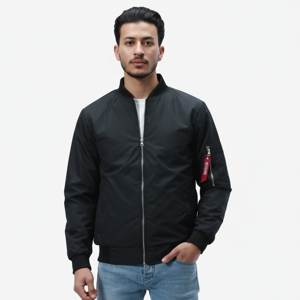 Summer Double Layer Bomber Windcheater Jacket For Men. - Fashion | Jackets For Men | Men's Wear | Windcheaters |