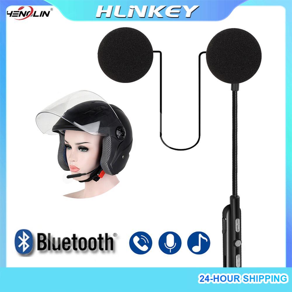 Motorcycle Helmet Headset Bluetooth 5.0 Motorcycle Wireless Stereo Earphone Speaker Support Automatic Answer Handsfree Call Mic ราคา 146 บาท*ส่งฟรี