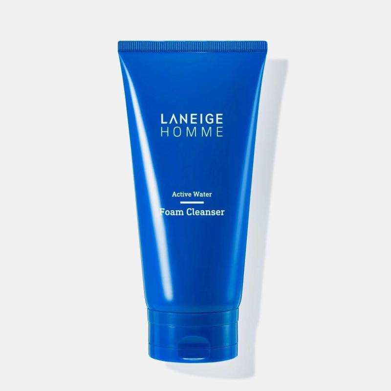 Buy Laneige Homme Active Water Foam Cleanser (150ml) - MissDewy Singapore