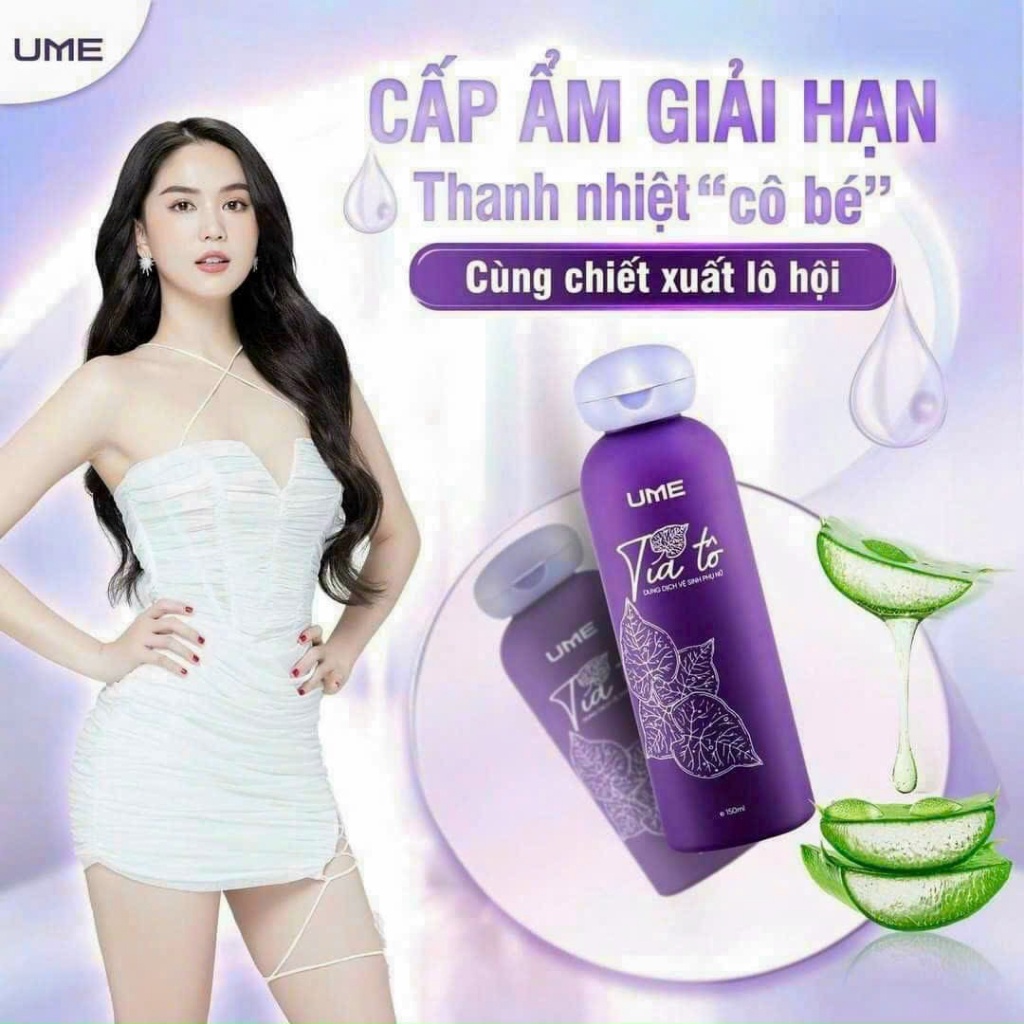 Ume tía tô - dung dịch vệ sinh tía tô ume