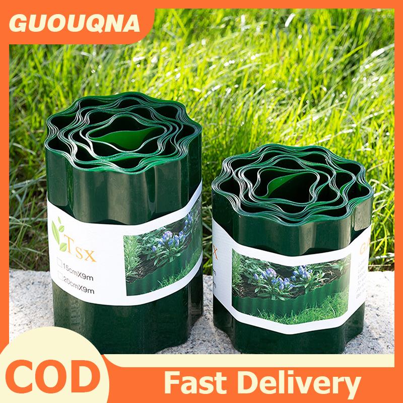 GUOUQNA ทางเดินในสวนพลาสติก10 15 20ซม. ขอบสนามหญ้ามีความยืดหยุ่นขอบขอบสนามหญ้ากลางแจ้งสวน ราคา 109 บาท*ส่งฟรี