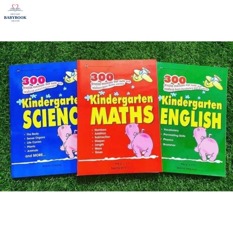 300 kindergarten maths/english/science