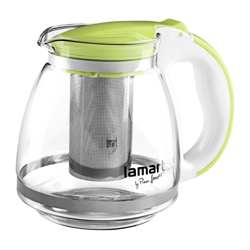 Lamart Verre Tea Kettle (Clear/Green) Singapore