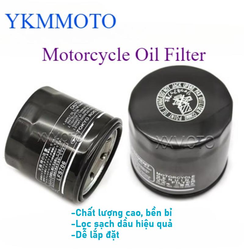 Bộ lọc dầu xe máy cho suzuki-japan-gsxr 600 750 1000 1300 Hayabusa AN650 ltf400f lta400f gsf650 vlr1800 vl800 sfv650 gsr750 sv650 gsf1250 vs800 gsf650