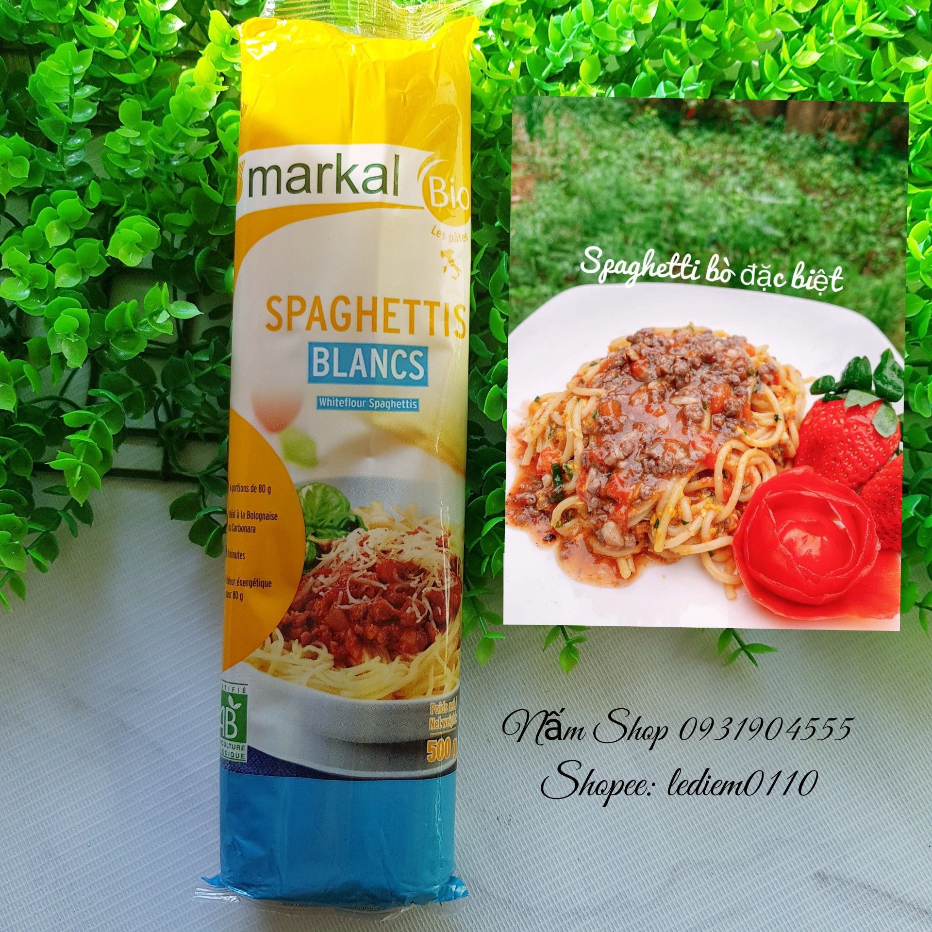 Mì Ý hữu cơ Markal 500g - Mỳ spaghetti Date 2024