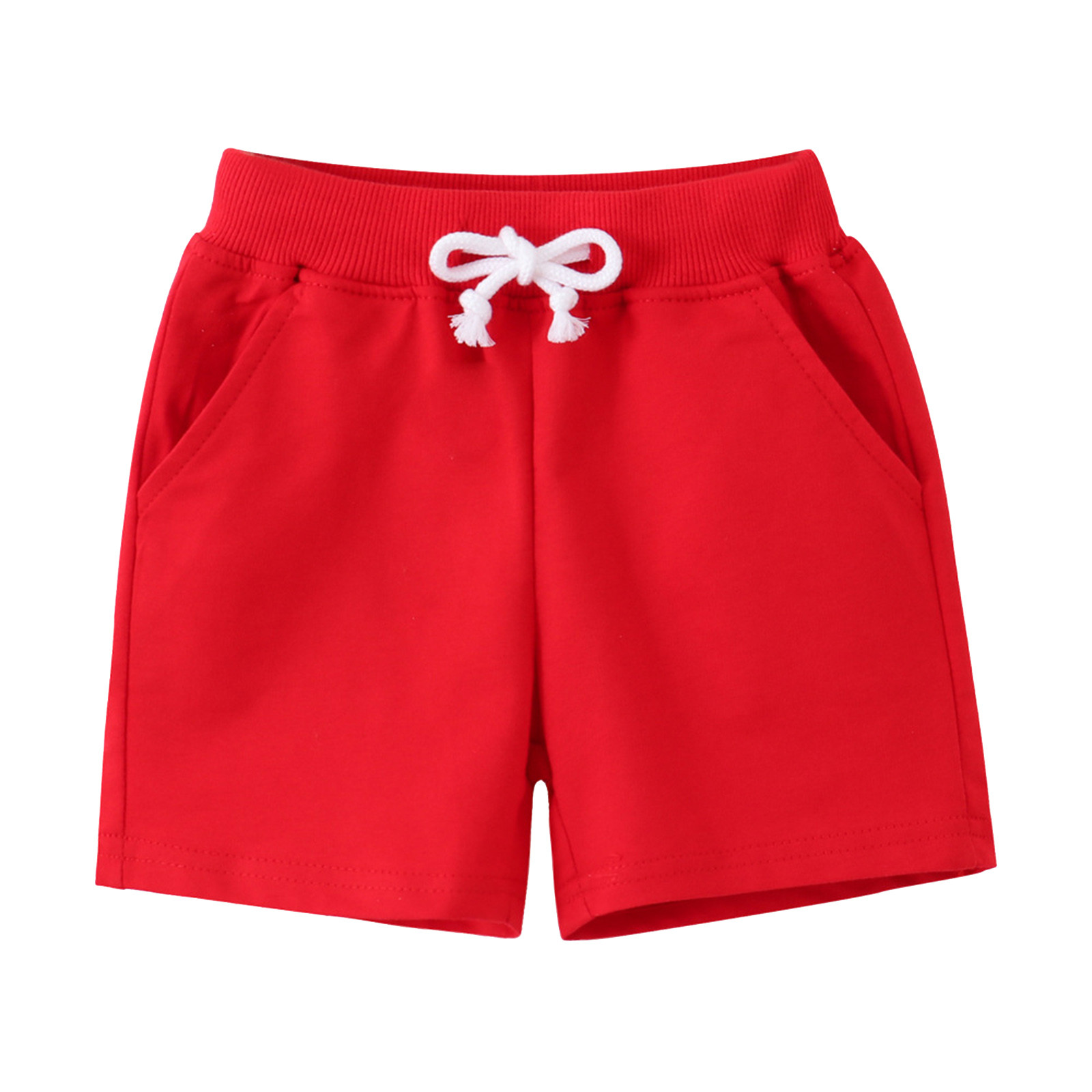 Bé gái mới biết đi thể thao cho trẻ em Phim Hoạt Hình Rắn Quần Short Giản Dị đi biển thời trang Quần túi hộp Quần Short Quần short denim Trẻ Mới Biết Đi
