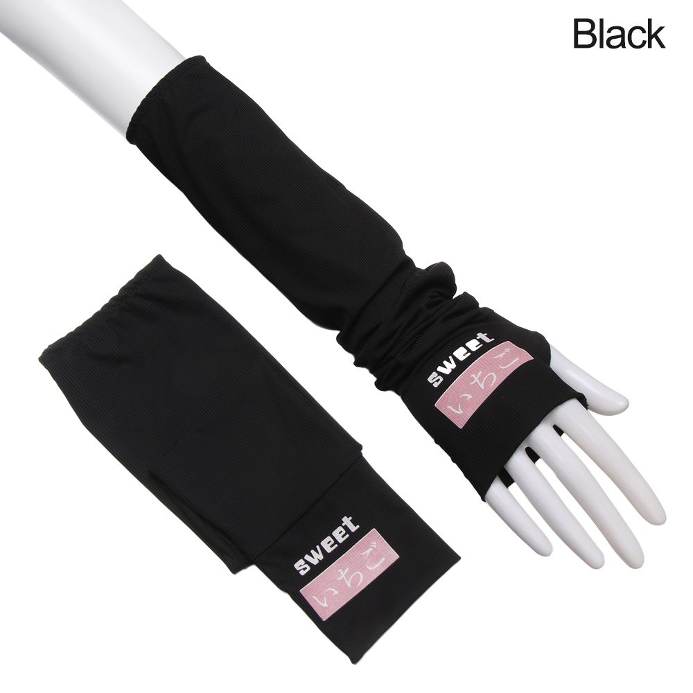 MINICO 2Pcs Nhanh chóng Khô Unisex Lái xe Mỏng Ngoài trời Thể thao Kem Chống Nắng Cánh tay Tay Áo Băng Lụa Tay Áo ARM Bìa Trời Bảo Vệ