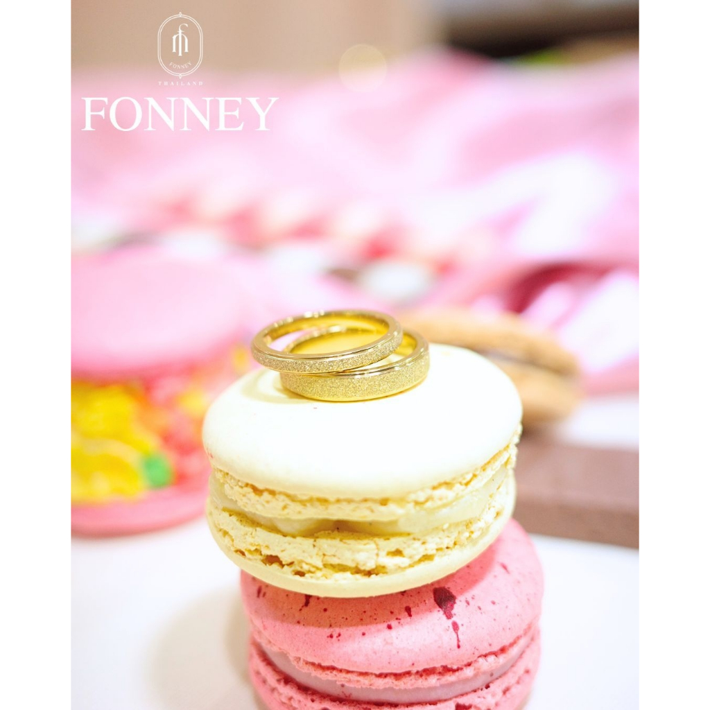 Fonney แหวน สแตนเลสแท้ไม่ลอกไม่ดำ ราคา 280 บาท*ส่งฟรี