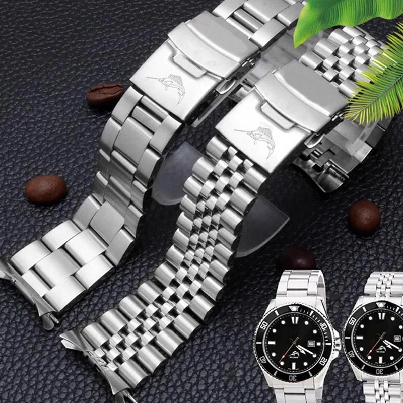22มิลลิเมตรดำน้ำเหล็กสายโลหะสำหรับ Casio Duro Mdv107-1A MDV106-1A นาฬิกาสายรัดข้อมือสร้อยข้อมือสายนาฬิกาข้อมืออะไหล่3รูปแบบ ราคา 676 บาท*ส่งฟรี