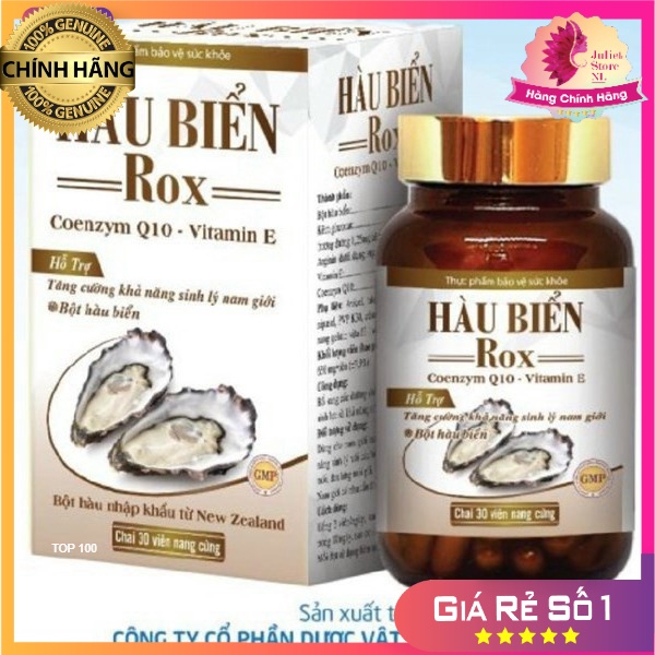 [Combo of 3 Boxes] Rox Sea Oysters Increase Male Vitality, Nourish the Kidneys, Strengthen Virility, Produce Sperm, and Support Weak Physiology H9