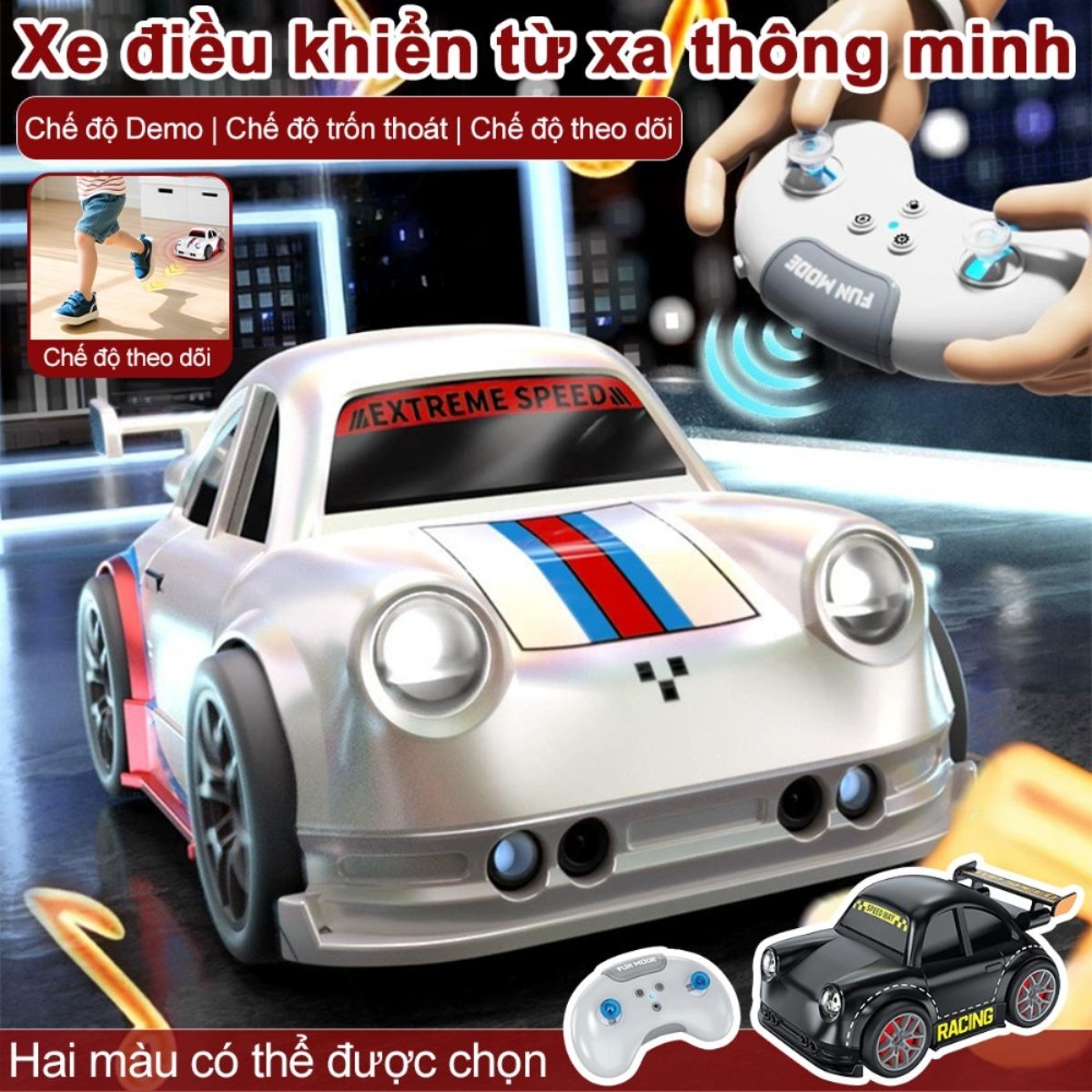 choi xe dieu khien tu xa mini danh cho be trai phong cach hot trend giup tang tuong tac vui choi co cam bien thong minh theo tay hieu dung tai nha va ngoai troi lam qua tang