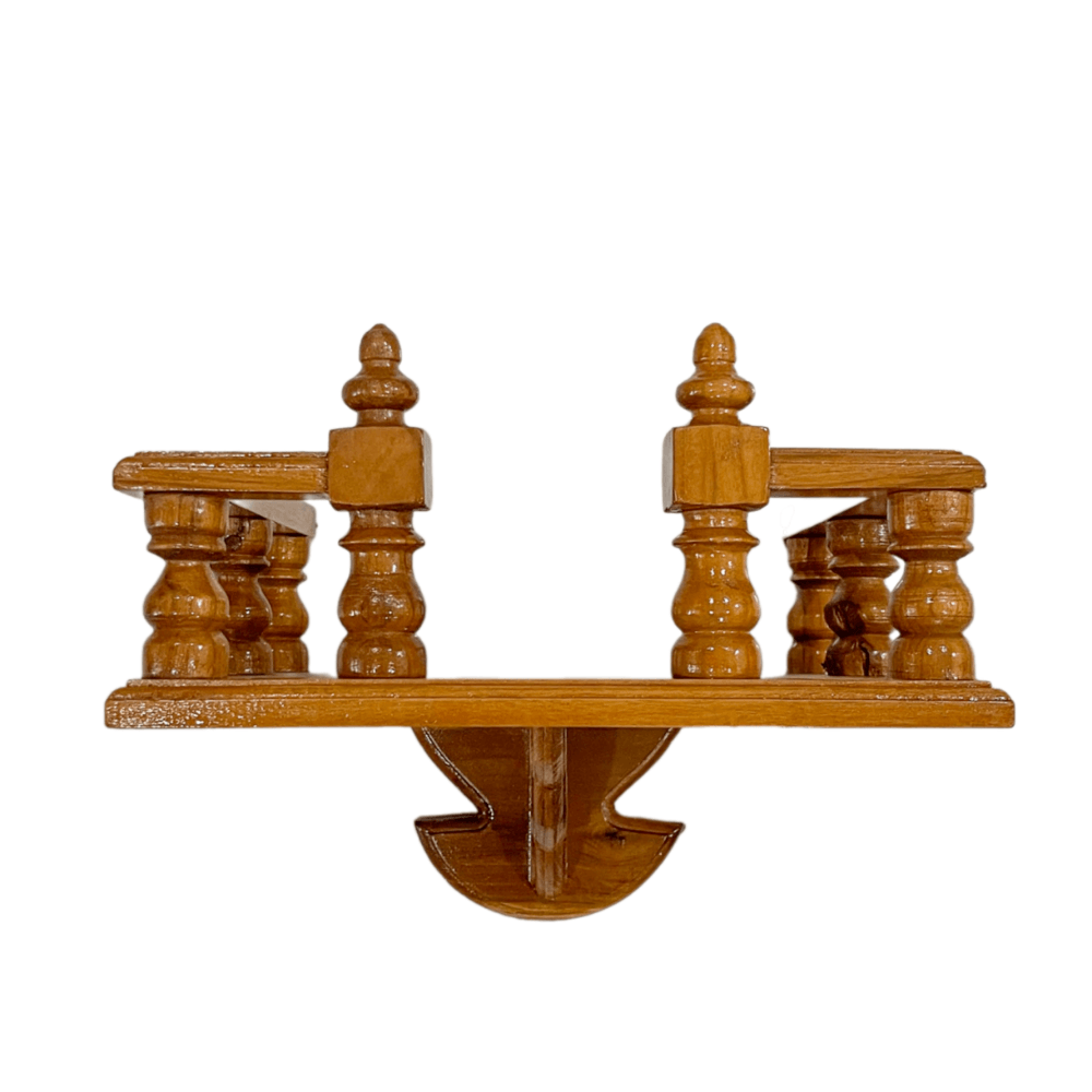Global House PST หิ้งพระไม้สักเหลี่ยม ขนาด 30 ซม. รุ่น Teak-M30 รับประกันของเเท้ - ยี่ห้อ supstem ราคา 399 บาท*ส่งฟรี