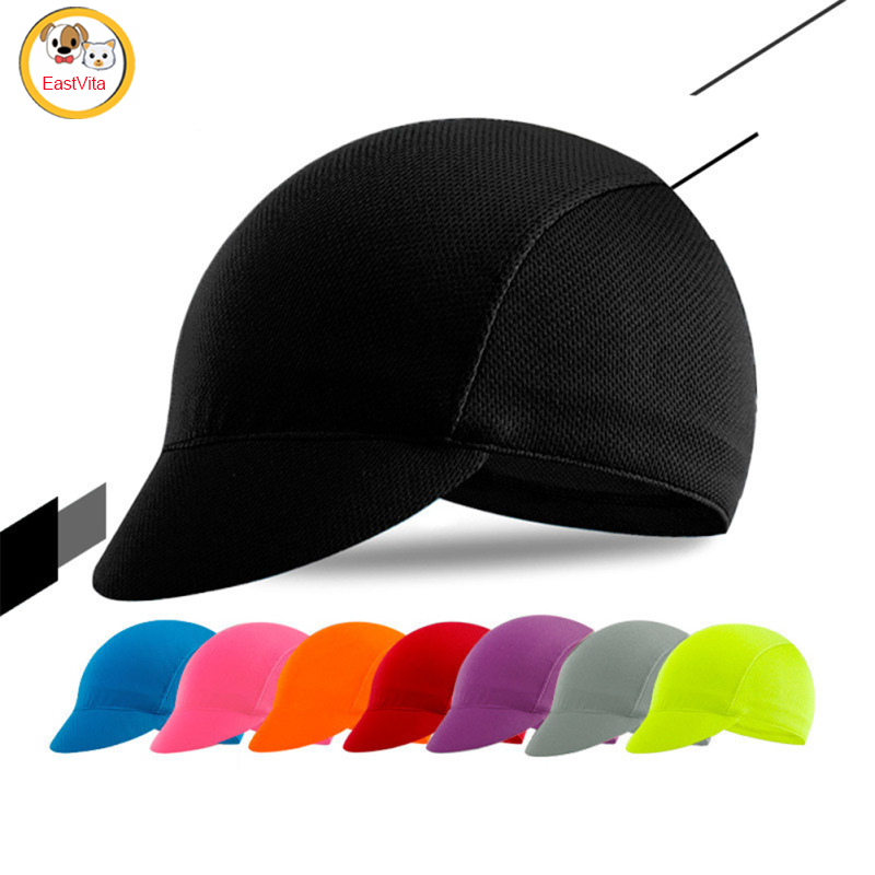 Cycling Cap Solid Color Sunscreen Breathable Bicycle Quick-drying Hat For Men Women ราคา 102 บาท*ส่งฟรี