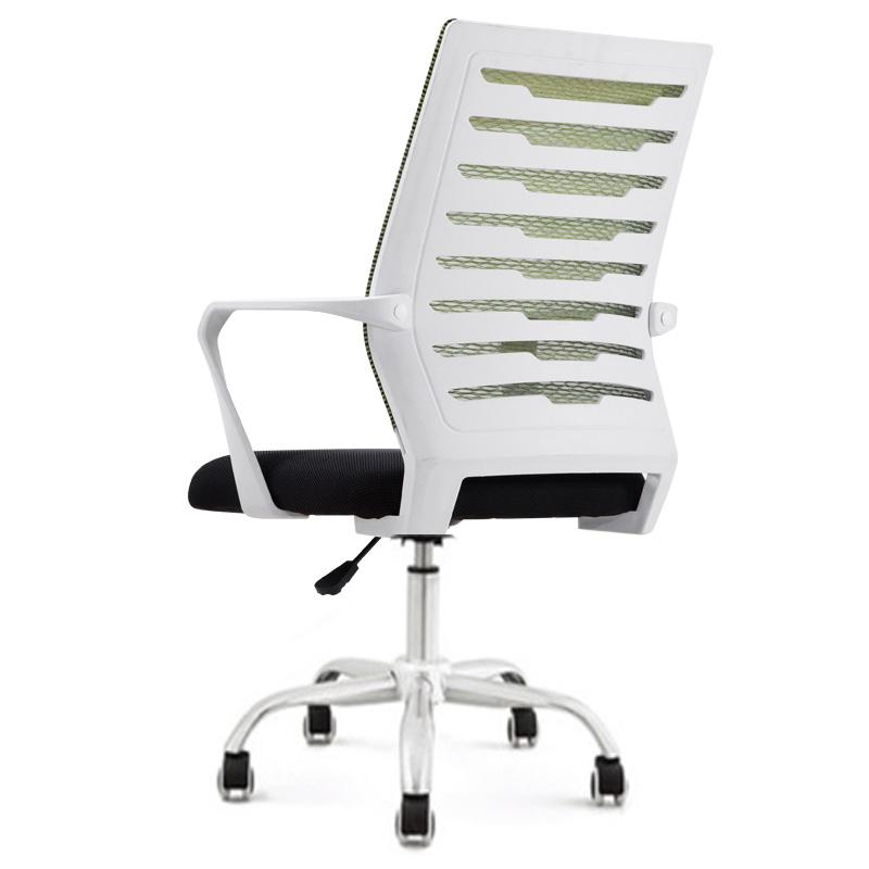 JIJI Typist Chair Ver 3 (White Frame) (Home Office Chair) Office chair/Study chair/Gaming chair/Ergonomic/ Free 6 Months Warranty (SG) Singapore