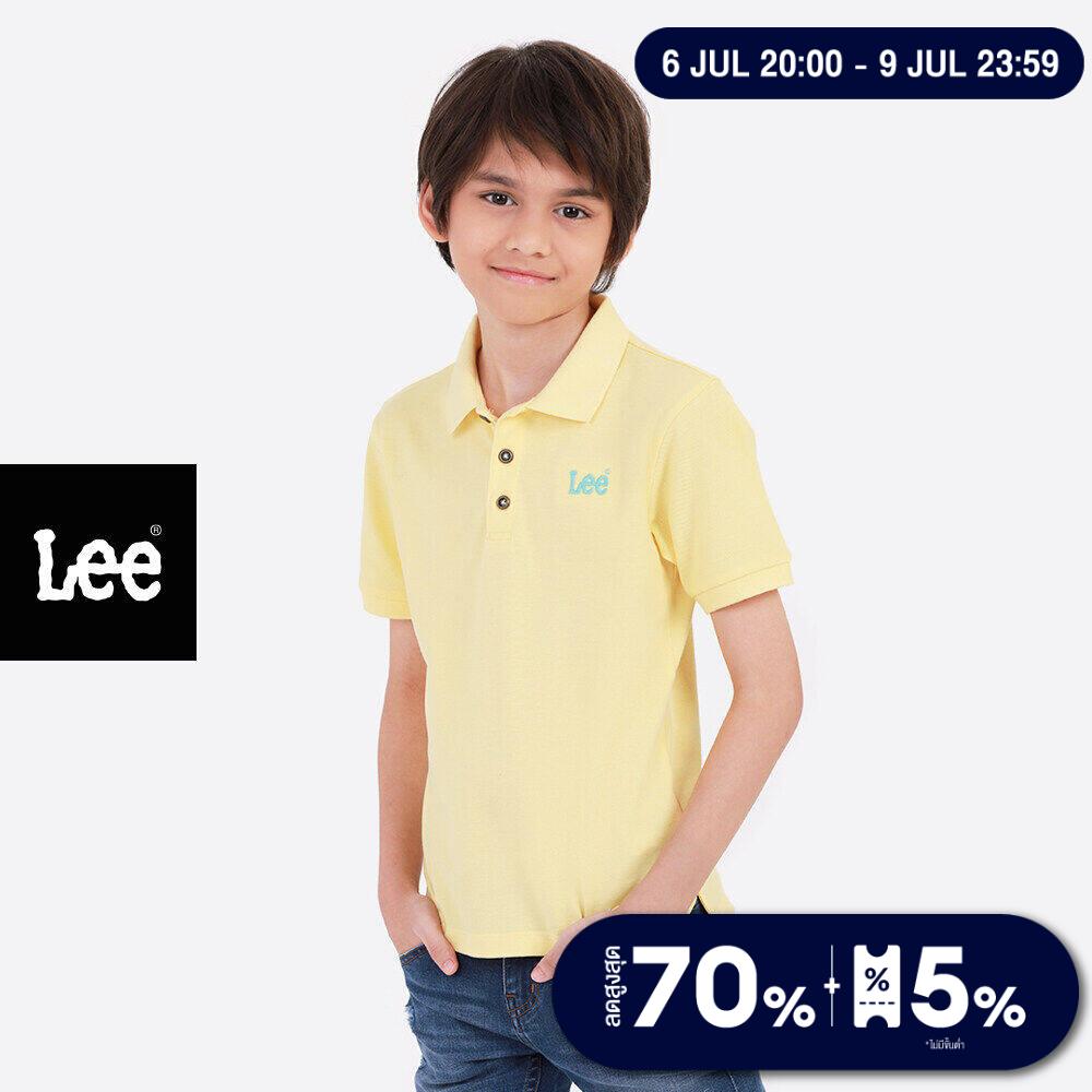 LEE KIDS เสื้อยืดโปโลเด็กผู้ชาย ทรง Polo Fit รุ่น LK K2003101 เสื้อโปโล เสื้อผ้า เสื้อผ้าเด็กผู้ชาย ราคา 693 บาท*ส่งฟรี