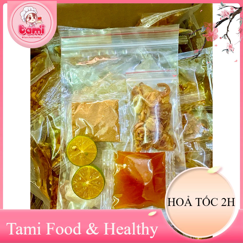 [LOẠI NGON TÂY NINH] 10 bịch bánh tráng muối béo hành phi siêu ngon  ( 3 loại gia vị )