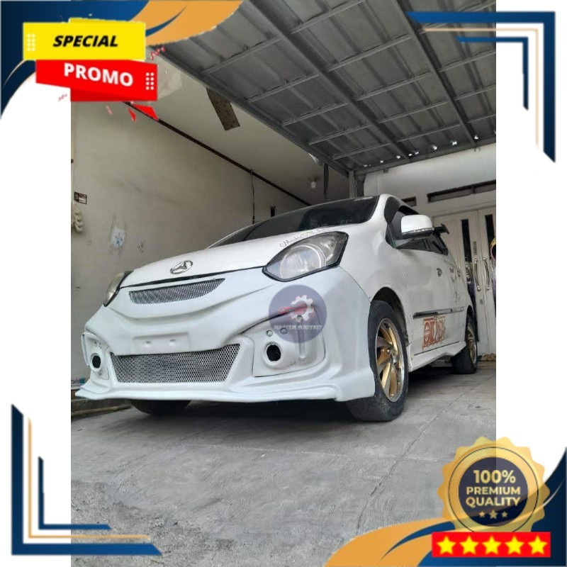 Bemper (READY STOK) Bodykit AYLA Bodykit AGYA Custom Adaptasi GK5 DAIHATSU AYLA TOYOTA AGYA Harga 528,000 rupiah*Gratis Ongkir